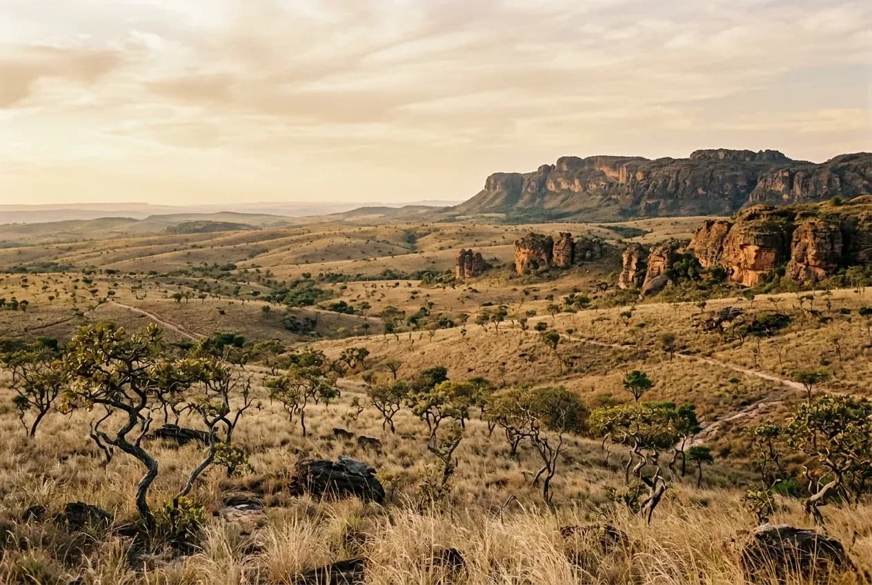 Arenisca y sabana — Cerrado